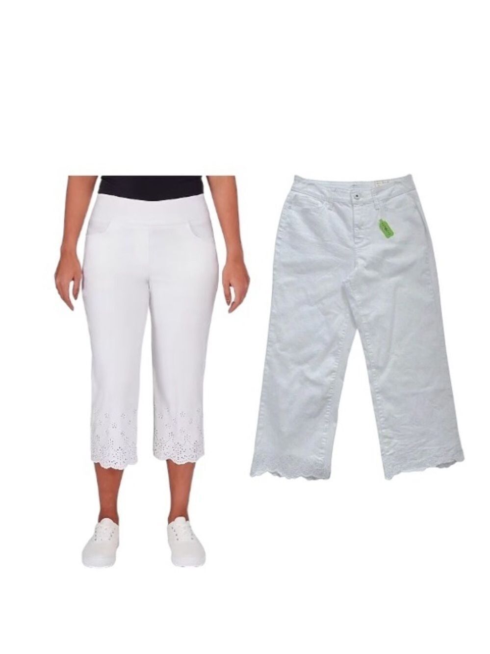 Size 8 St. John’s  Bay Cropped Pants for Women